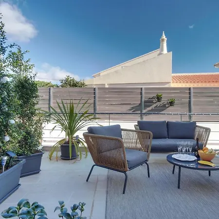 Algarve Premium Space. Pool W Seaview. Big Terrace 公寓 *